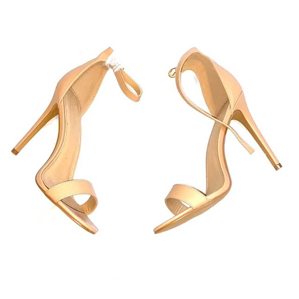 Nude heel sandals